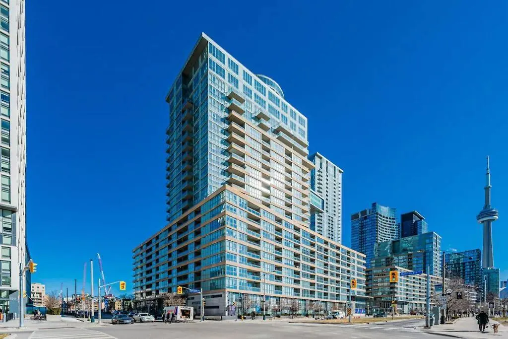 Lush Condo By Cntower - Free Parking Toronto